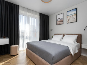 Трехкомнатные Апартаменты Pro.Аpartment Тихая Гавань Светлогорск