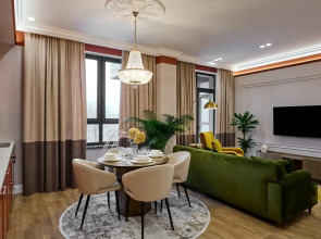 Апартаменты ЕвроУют Уникальные яркие дизайнерские