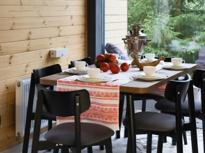 Частный Дом Коттедж с Сауной Zemlynica Ecodom