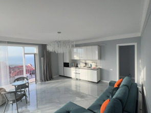 Апартаменты на 19 этаже с видом на море