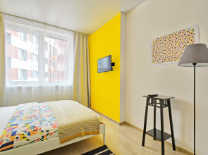 Апартаменты Солнечная Студия у ТЦ МЕГА Химки