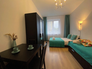 Квартира Студия Бирюзовая в поселке Песочном