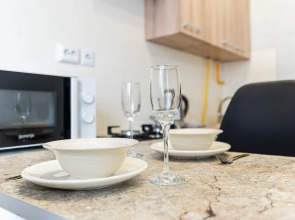 Апартаменты в центре Новороссийска с видом на горы и город LetoAрart