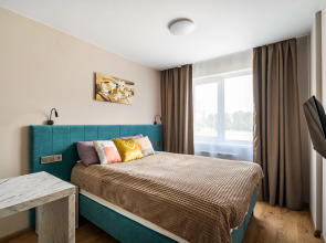 Апартаменты GLOBALSTAY. Новые студии 2 мин до метро Кировский завод