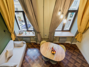 Апартаменты в Сердце Петербурга с колонкой Алиса