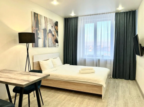 Апартаменты Студия KrasLoft в ЖК Притяжение на двоих