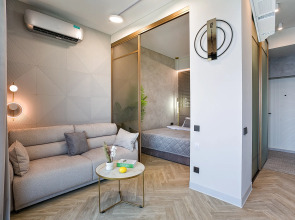 Апартаменты Студия с террасой и видом на море в Скай Плаза 3