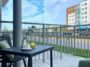 Апартаменты Hygge Karelia c Террасой в новом ЖК с Набережной