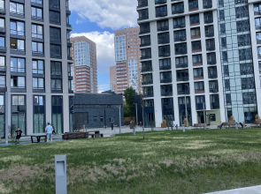 Квартира cтильная с панорамным видом на Moscow City, рядом с метро