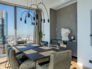 Лучший угловой апартамент New level City на 78 этаже