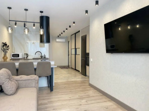 Квартира Стильная Двухкомнатная с Видом на Море во Владивостоке