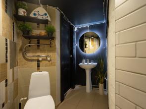 Квартира Двухуровневая с Сауной и Камином