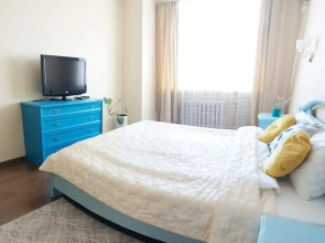 Квартира EL'HOME Евродвушка с панорамным видом на Волгу