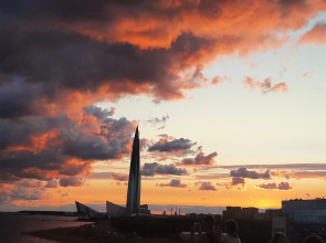 Квартира Lakhta classic orange apartments