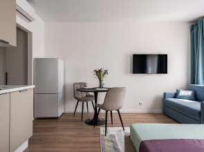 Квартира Лавандовые Сны - красивый вид на город с 31 этажа