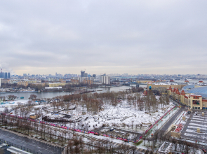 Апартаменты Бизнес-студия с видом на Москва-реку