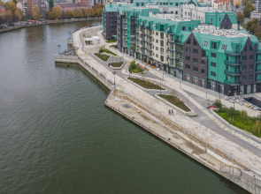 Апартаменты Рыбная Деревня с Прямым Видом на Реку