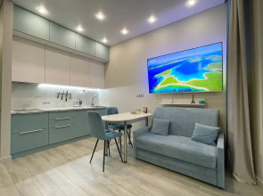 Квартира Видовая Студия в ЖК Wellton Towers