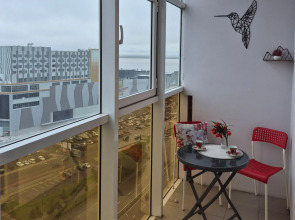 Квартира-студия с красивым видом на Амур