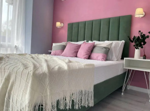 Апартаменты с видом на море большим балконом в 3-х минутах от пляжа