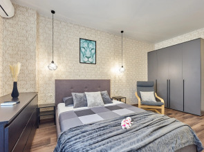 Апартаменты Современная Евродвушка в новом доме на 14 этаже