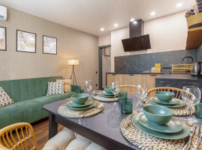 Квартира Aparts Pro+ ЭкоШарм — стильная с уютной атмосферой