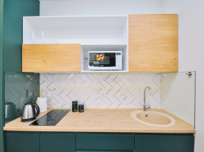 Апартаменты с джакузи у метро на набережной