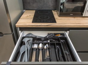 Квартира-студия уютная в новом доме