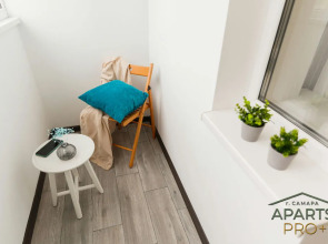 Квартира Aparts Pro Просторная 1-ком в Новом ЖК Сокол на 2 Этаже