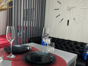 Квартира Студия с камином у парка