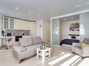 Apartamenty Tihij Don v centre s vidom na gorod s 17 etaza