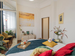 Квартира GM Apartments Стильная Трехкомнатная на Бульварном кольце