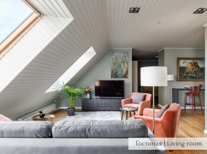 МАНСАРДА 170м² от Minin Apartments