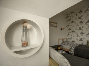 Апартаменты Семейный Таунхаус с Камином и Сауной