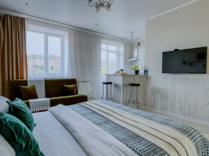 Квартира студия Green FOX в центре города