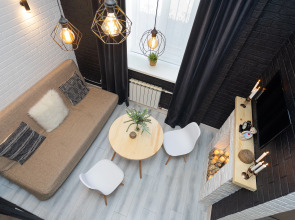 Квартира с Сауной, Камином и Кондиционером Лофт Центр Кремль Казань