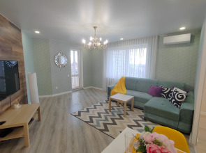 Апартаменты KliMari на 16 этаже с видом на Витебск