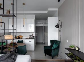 Апартаменты Wood Рядом С Москва-Сити