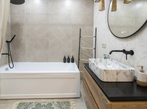 Апартаменты Globalstay Сканди-шик с Сауной и Панорамным Видом в центре Смоленска