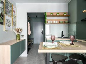 Апартаменты в Лыжном переулке рядом с Васильевским островом