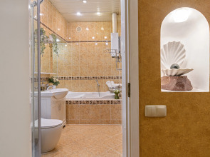 Апартаменты Видовая Евродвушка с Джакузи Недалеко от Аэропорта Пулково