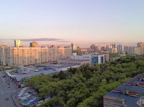 Квартира с видом на город в центре Хабаровска