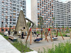 Квартира Студия в Современном ЖК При Въезде в Город