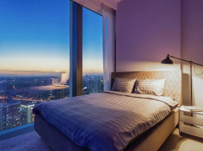 Апартаменты 55 этаж Топ вид