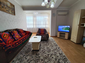 Апартаменты просторные двухкомнатные в центре Бишкека