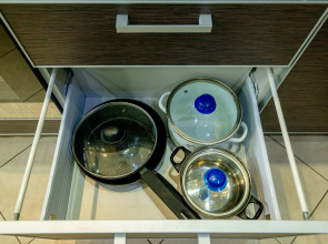 Квартира 1-к в престижном мкр. на Сельской 39/6 с красивым видом на Волгу от RentAp, 5 сп.мест