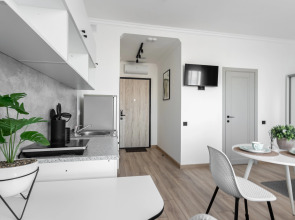 Квартира Новая светлая студия в ЖК бизнес класса Метрополия в центре Москвы