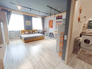 Квартира Уютная студия в ЖР Лесная поляна