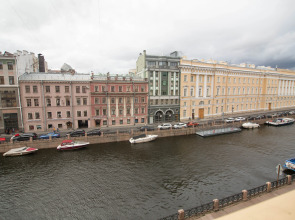 Апартаменты Студия с видом на реку Мойку у Эрмитажа