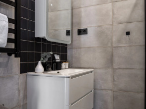 Просторная стильная квартира с видом на горы. Кватро 43